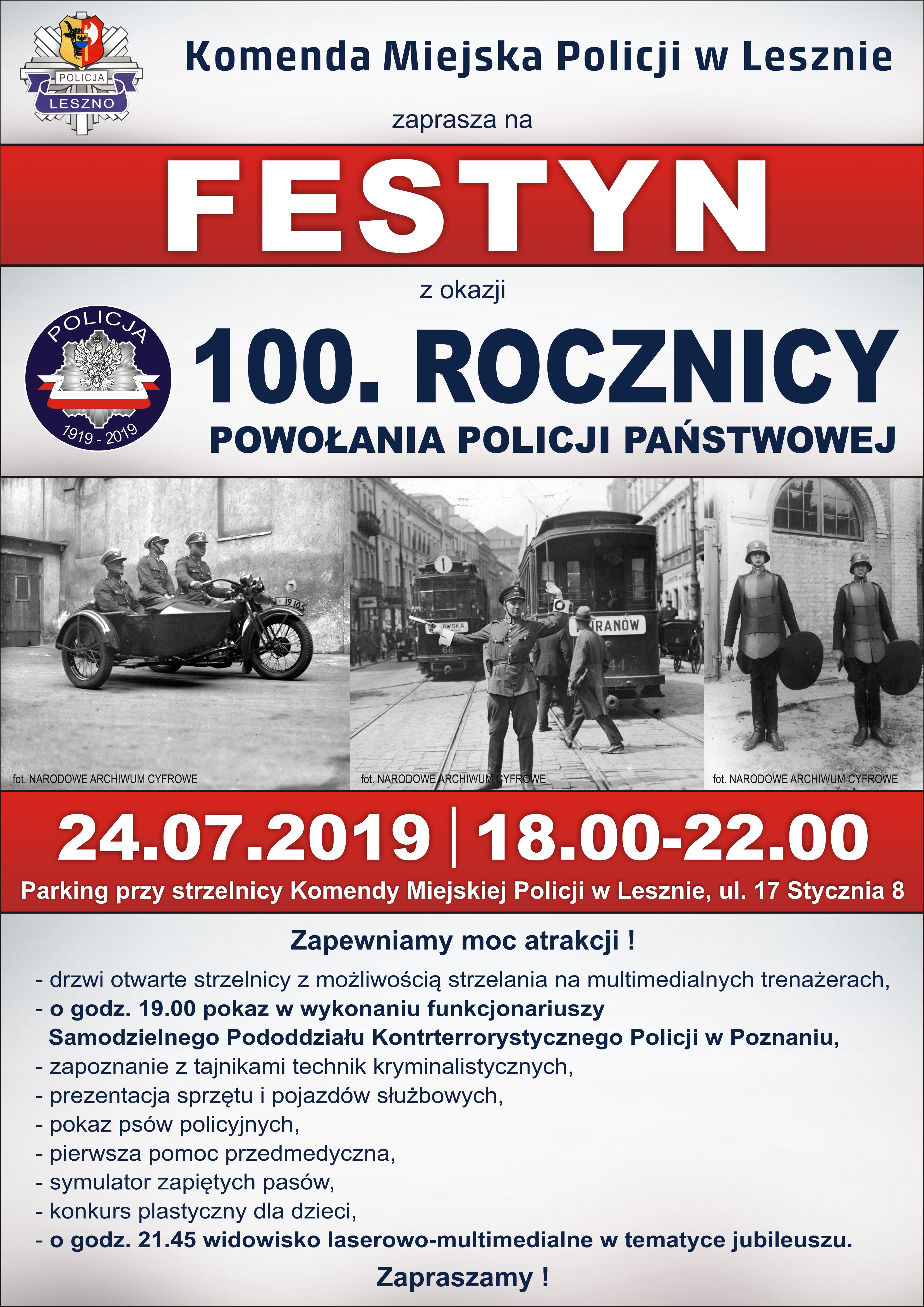 plakat policja