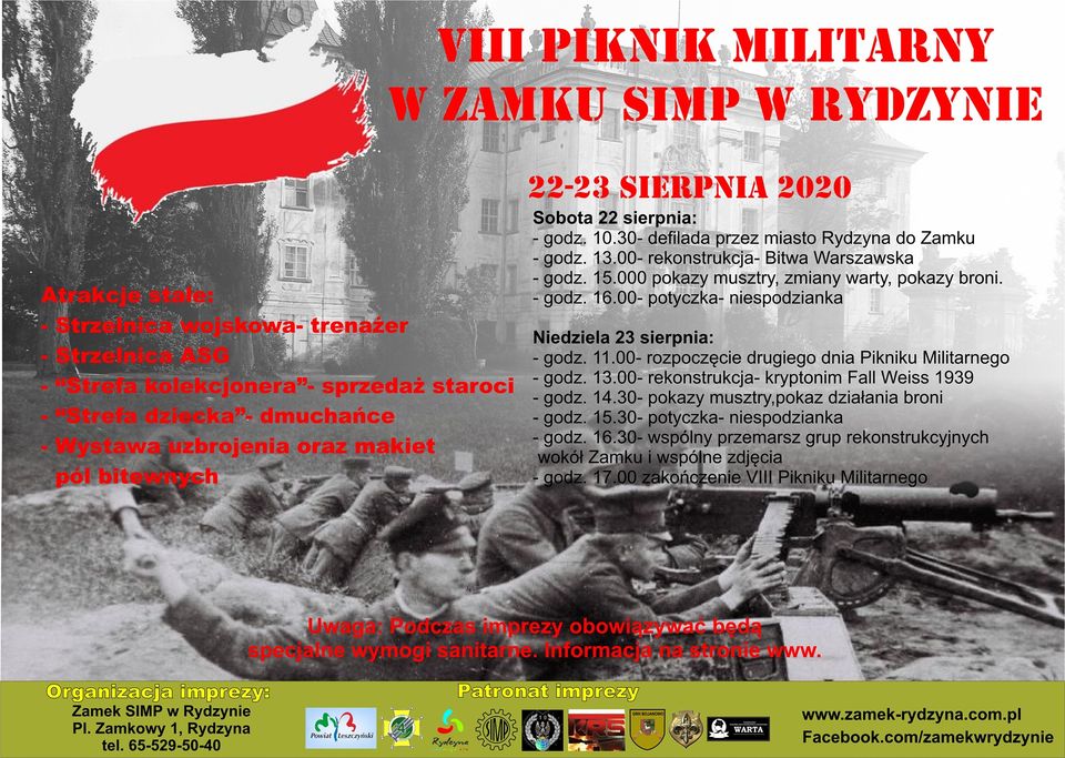Rydzyna piknik militarny 2020