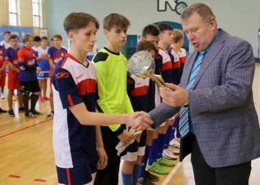 Leszczyńskie Igrzyska Młodzieży Szkolnej w futsalu w Rydzynie 