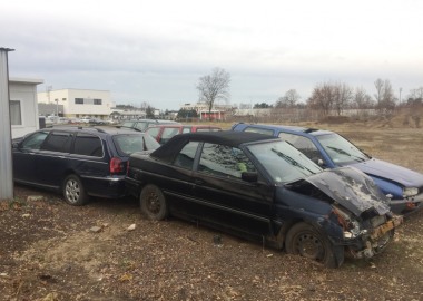 Pojazdy usunięte z dróg powiatowych i umieszczone na parkingu strzeżonym. 