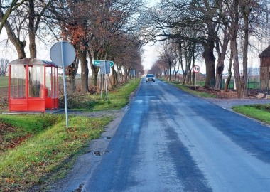 Ul. Mórkowska w Wilkowicach