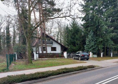 Lokalizacja powiatowego węzła rowerowego w Boszkowie Letnisku 