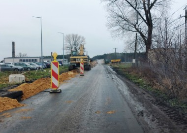 Przebudowa drogi powiatowej przez Kłodę 