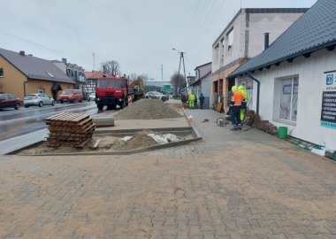 Budowa parkingów przy drodze powiatowej - ul. Kurpińskiego we Włoszakowicach