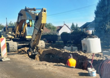 Przebudowa drogi powiatowej w Kłodzie
