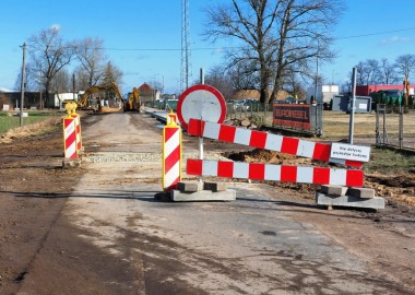 Przebudowa drogi powiatowej w Kłodzie