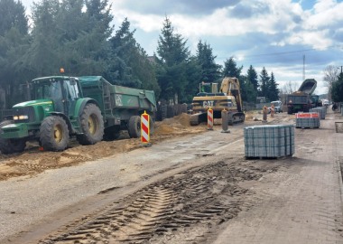 Przebudowa drogi powiatowej w Kłodzie