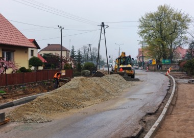 Przebudowa drogi powiatowej w Kłodzie