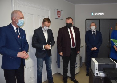 Otwarcie we Włoszakowicach filii Wydziału Komunikacji Starostwa Powiatowego w Lesznie