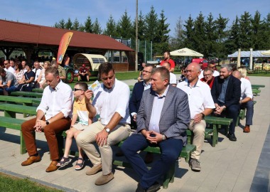 Uroczyste otwarcie Ogólnopolskiego Festiwalu Starych Ciągników i Maszyn Rolniczych w Wilkowicach