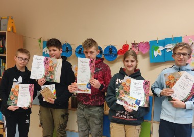 Uczniowie SOSW Rydzyna - laureaci konkursu plastycznego 
