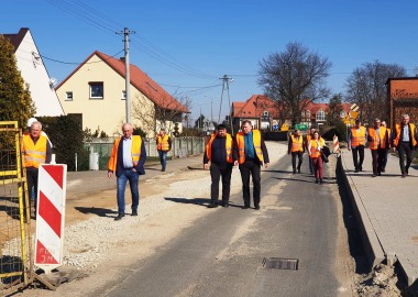 Przebudowa drogi powiatowej w Kłodzie