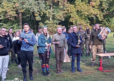 Zakończenie Ogólnopolskiego rajdu nawigacyjnego klas mundurowych w Karczmie Borowej