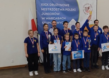 UKS Roszada Lipno trenuje dzieci i młodzież grającą w warcaby