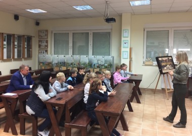 Zajęcia edukacyjne w Nadleśnictwie Karczma Borowa