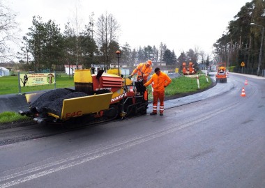 Remont drogi w Boszkowie Letnisku