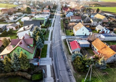 Droga powiatowa przez Kłodę 