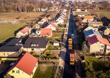 Przebudowa drogi w Krzycku Wielkim
