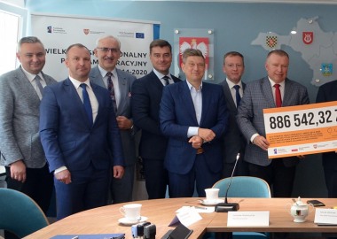 Podpisanie umowy o dofinansowanie budowy ścieżki rowerowej