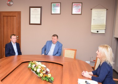 Spotkanie w Starostwie Powiatowym w Lesznie