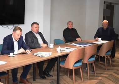 Spotkanie z sołtysami w Starostwie Powiatowym w Lesznie 