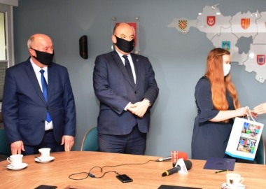 Wręczenie stypendium powiatu leszczyńskiego 
