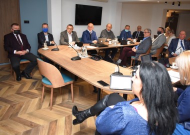 Posiedzenie komisji Rady Powiatu Leszczyńskiego 