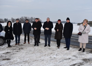 Zakończenie przebudowy drogi powiatowej w Wojnowicach