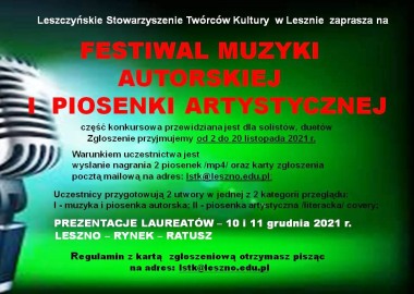 Plakat obrazujący tekst