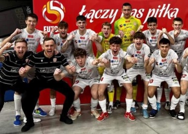 Zespół futsalistów GI Malepszy ArthSoft Leszno