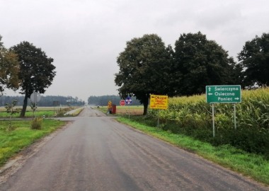 Przebudowa drogi powiatowej do Grodziska
