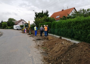 Przebudowa drogi w Krzycku Wielkim