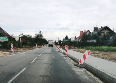 Przebudowa drogi wojewódzkiej przez gminę Wijewo