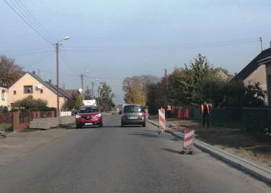Przebudowa drogi w Krzycku Wielkim