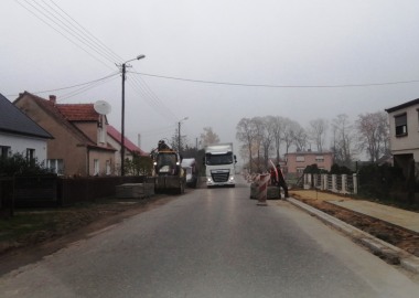 Przebudowa drogi w Krzycku Wielkim