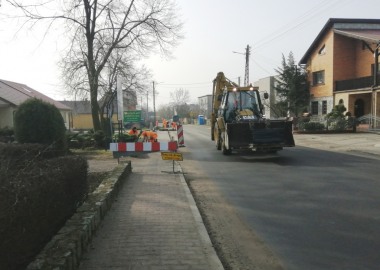 Przebudowa drogi w Krzemieniewie