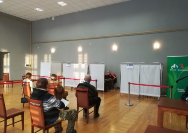 Punkt szczepień przeciwko Covid-19 w Garzynie 
