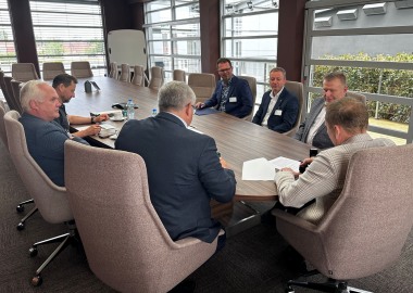 Podpisanie porozumienia w siedzibie spółki Werner Kenkel