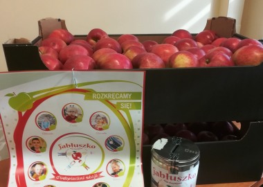 Akcja Jabłuszko w Starostwie Powiatowym w Lesznie