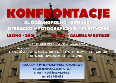 Plakat obrazujący tekst