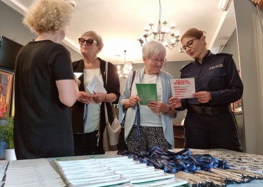 Konferencja "Seniorze bądź bezpieczny" w Lesznie