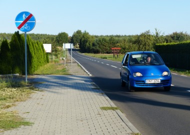 Droga powiatowa Zaborówiec - Włoszakowice