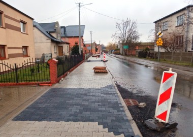 Powstaje nowy ciąg pieszo – rowerowy w Krzemieniewie