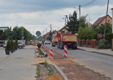 Przebudowa drogi Lipno - Smyczyna