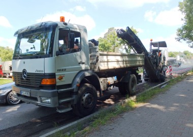Przebudowa drogi w Krzemieniewie