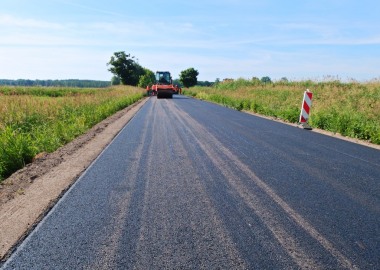 Przebudowa drogi Henrykowo - Strzyżewice