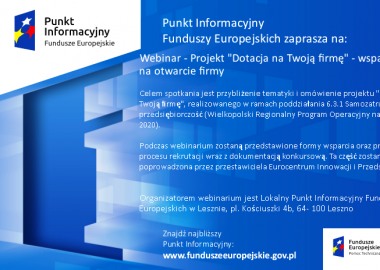 Plakat obrazujący tekst