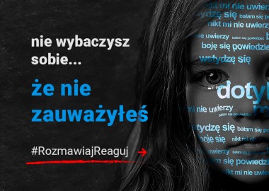 Plakat obrazujący tekst