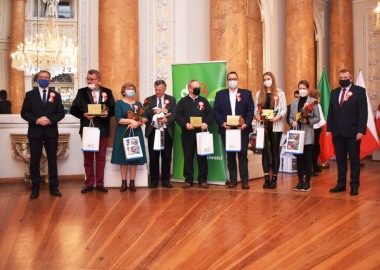 Wyróżnione osoby i firmy podczas Koncertu Patriotycznego w Pawłowicach