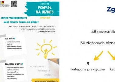 Plakat obrazujący tekst